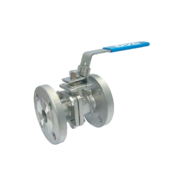 2 Piece 316 Stainless Steel Flanged Ball Valve #266F-300<br />
